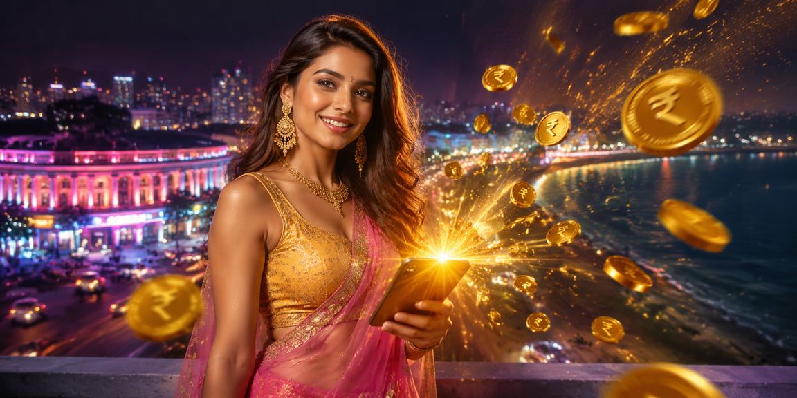Indian mobile user making fast UPI payment